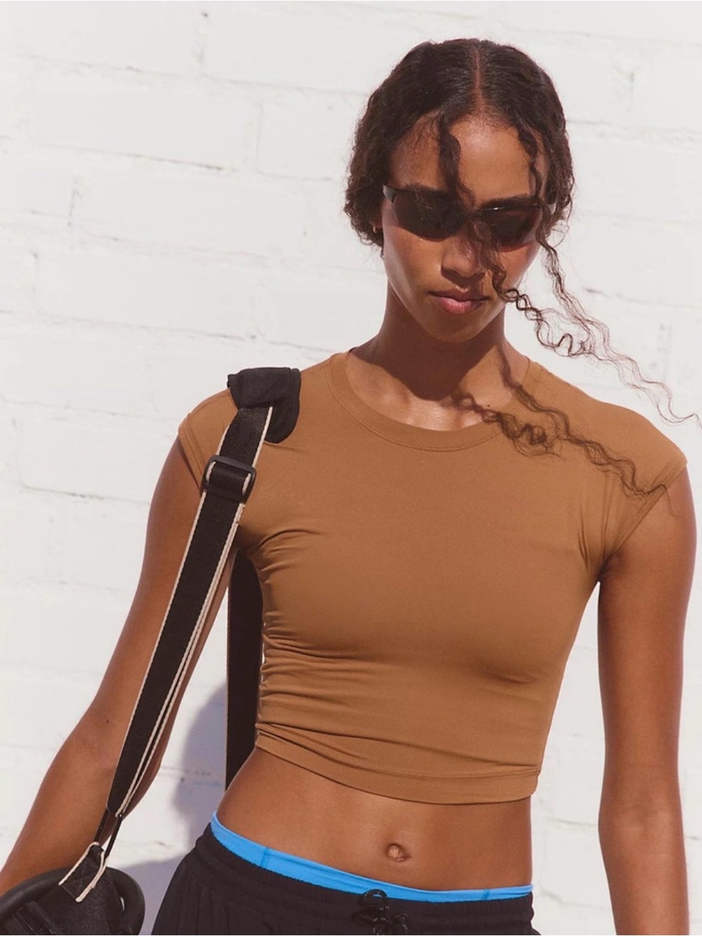 NWT FP Movement Never Better Ultra Light Tee, Twig